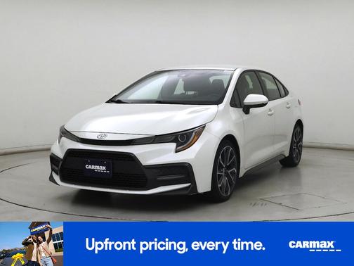 White 2021 Toyota Corolla SE