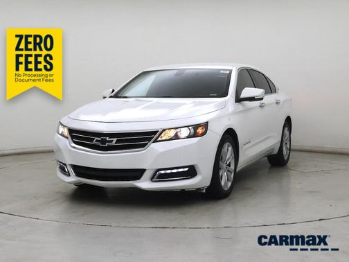 White 2018 Chevrolet Impala LT
