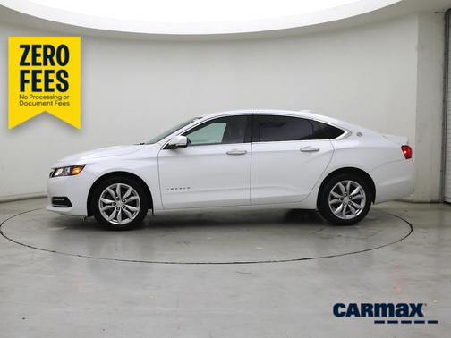 White 2018 Chevrolet Impala LT