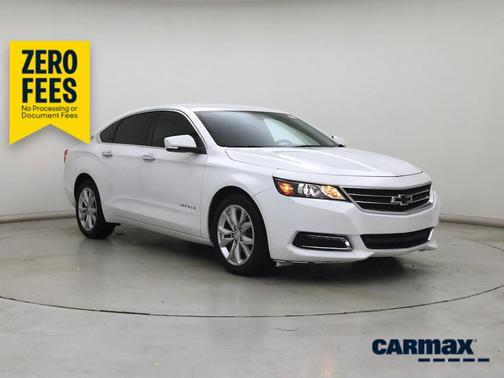 White 2018 Chevrolet Impala LT