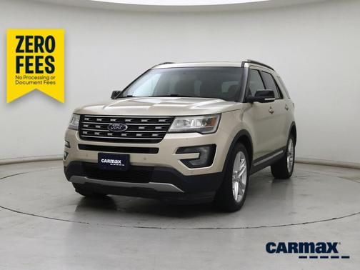 Gold 2017 Ford Explorer XLT