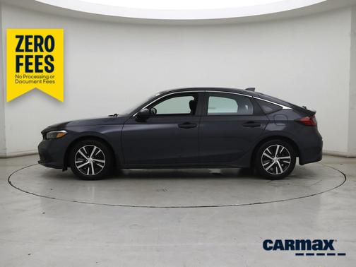 Gray 2023 Honda Civic LX