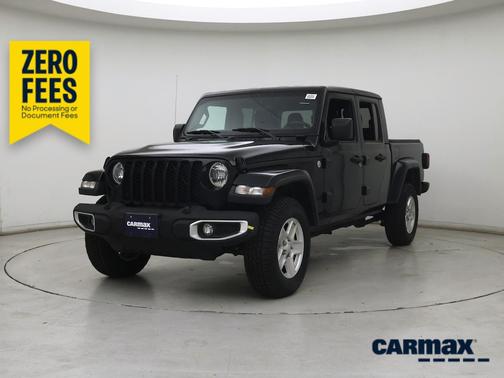 Black 2020 Jeep Gladiator Sport S