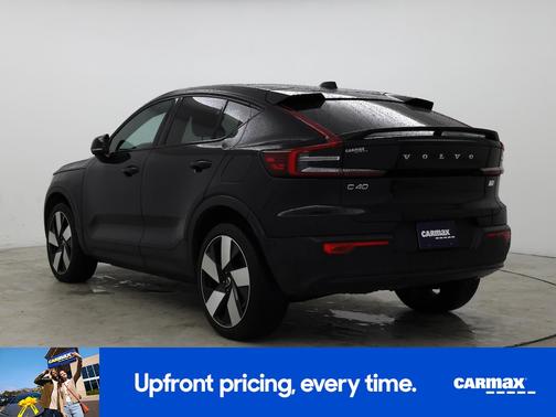 Black 2023 Volvo C40 Recharge Pure Electric Twin Ultimate