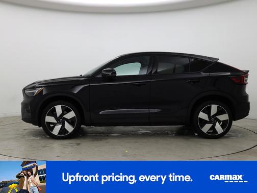 Black 2023 Volvo C40 Recharge Pure Electric Twin Ultimate