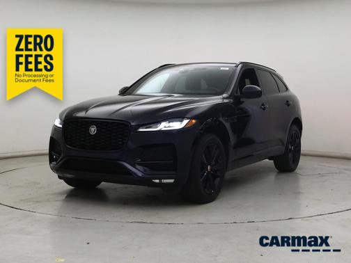 Blue 2023 Jaguar F-PACE S