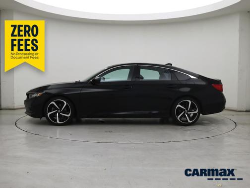 Black 2021 Honda Accord Sport