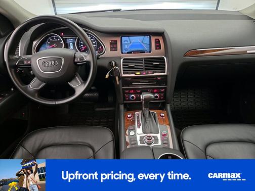 Black 2015 Audi Q7 Premium Plus