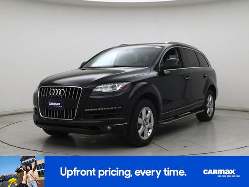 Black 2015 Audi Q7 Premium Plus