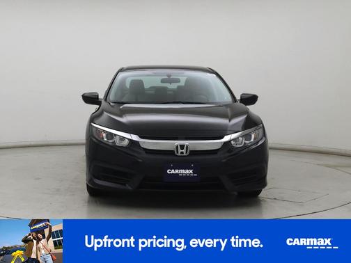 Black 2016 Honda Civic LX
