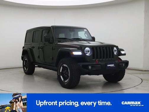 Green 2021 Jeep Wrangler Unlimited Rubicon