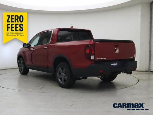 Red 2023 Honda Ridgeline RTL-E