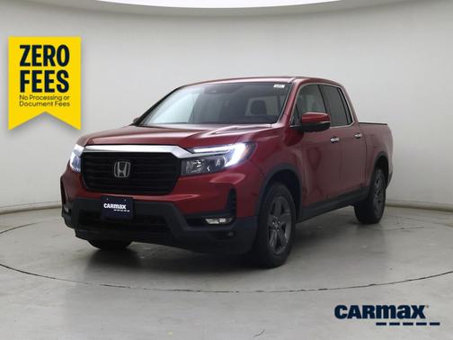 Red 2023 Honda Ridgeline RTL-E