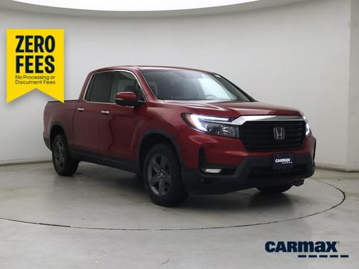Red 2023 Honda Ridgeline RTL-E