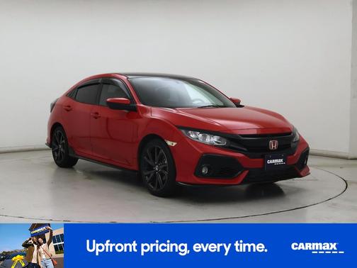 Red 2017 Honda Civic Sport