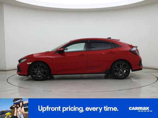 Red 2017 Honda Civic Sport