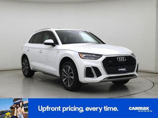 White 2023 Audi Q5 S-Line Premium Plus