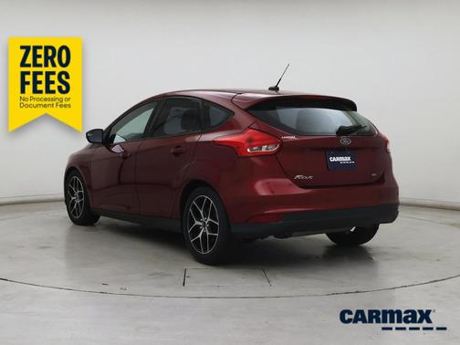 Red 2017 Ford Focus SEL