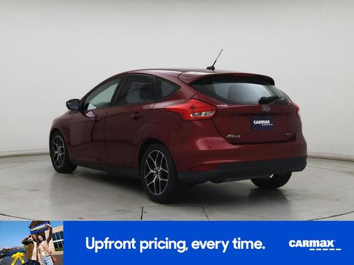 Red 2017 Ford Focus SEL