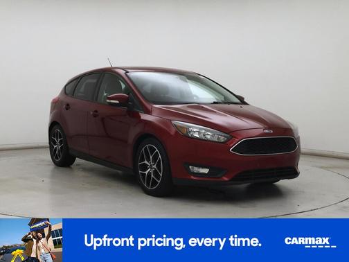 Red 2017 Ford Focus SEL