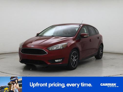 Red 2017 Ford Focus SEL