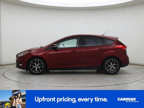 Red 2017 Ford Focus SEL