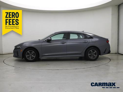 Gray 2021 Kia K5 LXS
