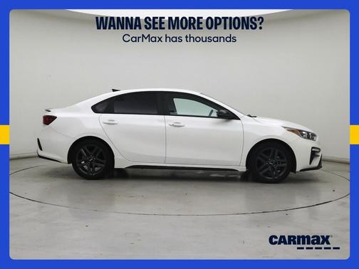 White 2021 Kia Forte GT-Line