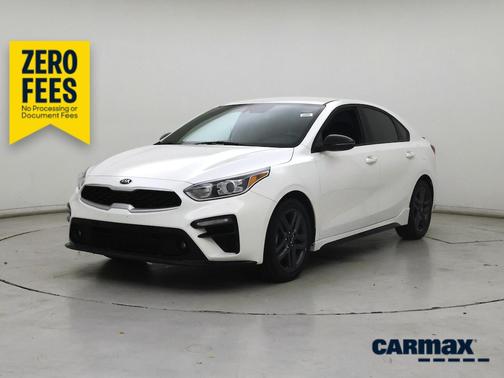 White 2021 Kia Forte GT-Line