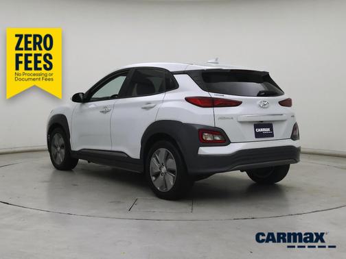 White 2021 Hyundai KONA EV Limited