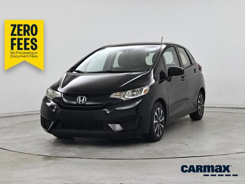 Black 2016 Honda Fit LX
