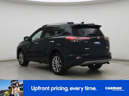 Blue 2017 Toyota RAV4 Limited