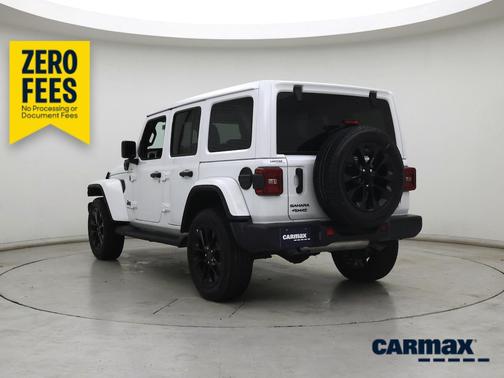 White 2025 Jeep Wrangler 4xe Sahara