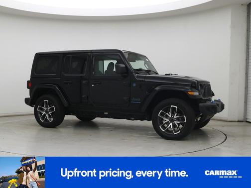 Gray 2024 Jeep Wrangler 4xe Sport S