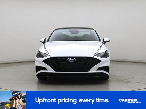 White 2020 Hyundai SONATA Limited