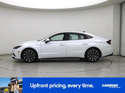 White 2020 Hyundai SONATA Limited