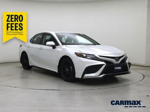 White 2023 Toyota Camry XSE