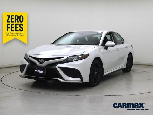 White 2023 Toyota Camry XSE