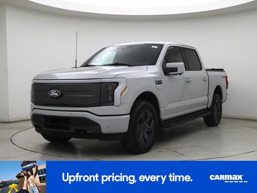 Gray 2024 Ford F-150 Lightning Lariat