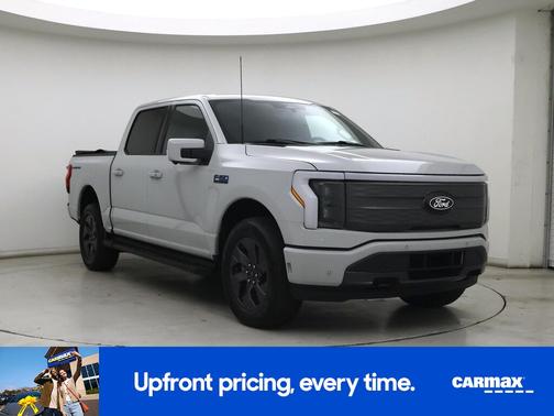 Gray 2024 Ford F-150 Lightning Lariat