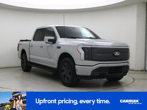 Gray 2024 Ford F-150 Lightning Lariat