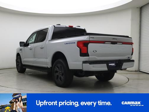 Gray 2024 Ford F-150 Lightning Lariat