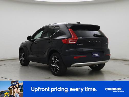 Black 2023 Volvo XC40 B5 Plus Bright Theme