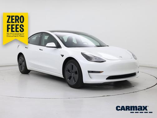 White 2023 Tesla Model 3