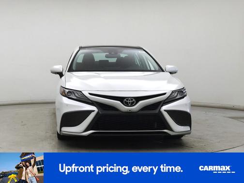 White 2021 Toyota Camry XSE
