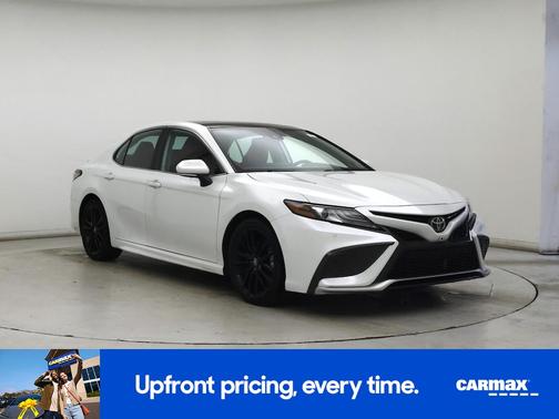 White 2021 Toyota Camry XSE