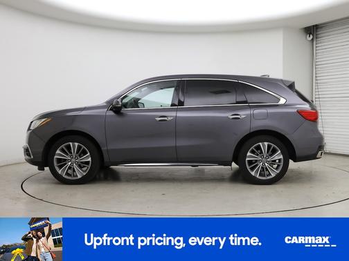 Gray 2017 Acura MDX