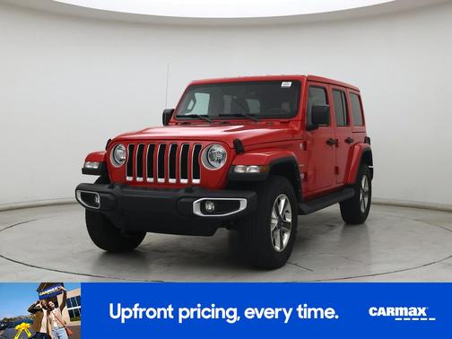 Red 2022 Jeep Wrangler Unlimited Sahara