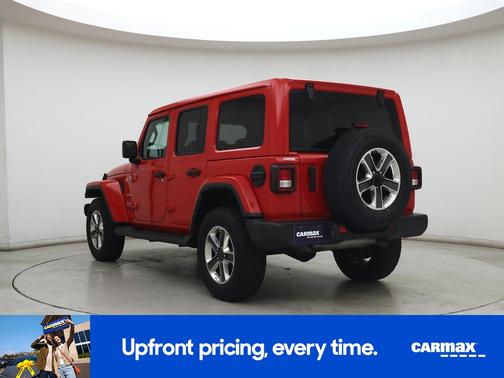 Red 2022 Jeep Wrangler Unlimited Sahara
