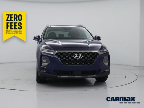 Blue 2020 Hyundai SANTA FE Limited